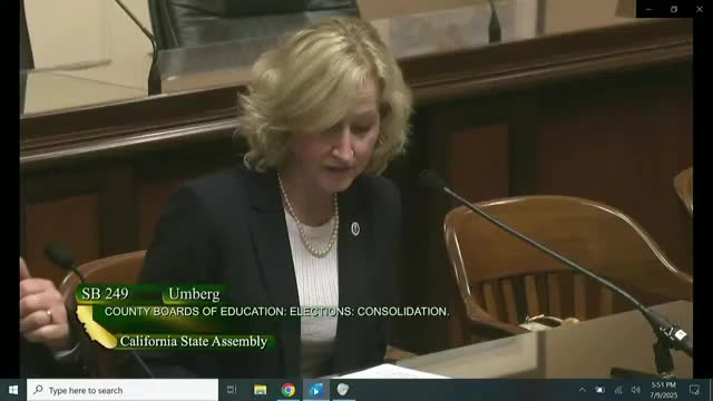 Senator Tom Lundberg's SB 249 advances to Assembly Education Committee hearing next week