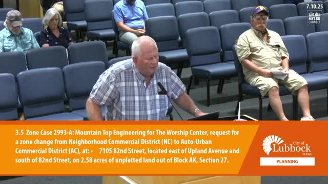 Residents oppose parking lot plan for church near 82nd and Upland in Lubbock