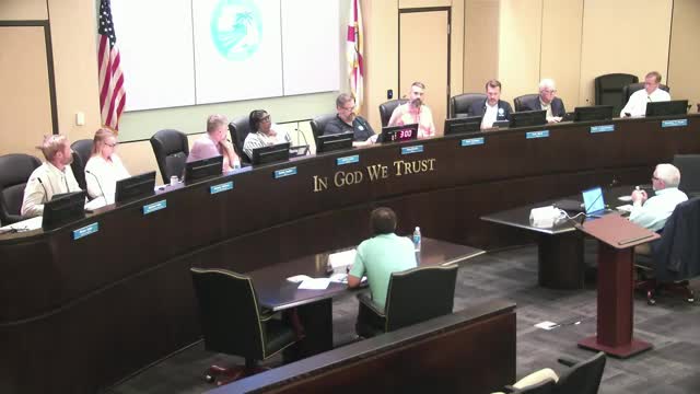 Panama City discusses FDOT funding and affordable housing challenges with developers