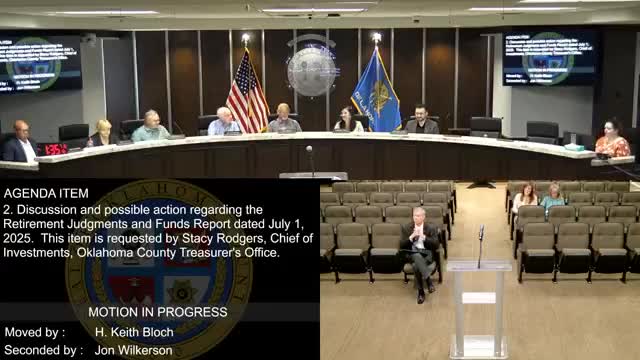 County approves $75,000 purchase of jail-assault judgment; funds to defined benefit trust