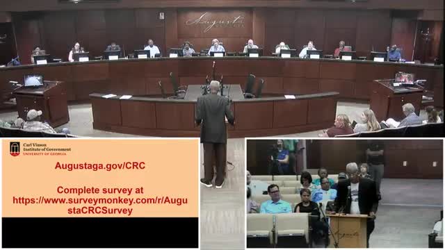 Augusta Commissioner Questions Veto Power and Charter Change Procedures