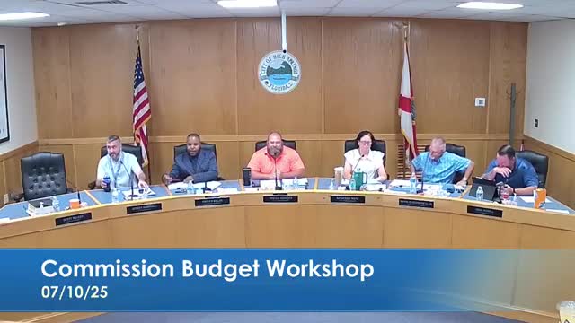 Commission reviews sewer utility budget, flags grinder-pump costs and debt service
