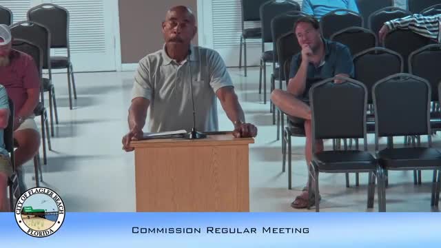 Flagler Beach commissioners debate Veterans Park master plan and phased improvement strategy