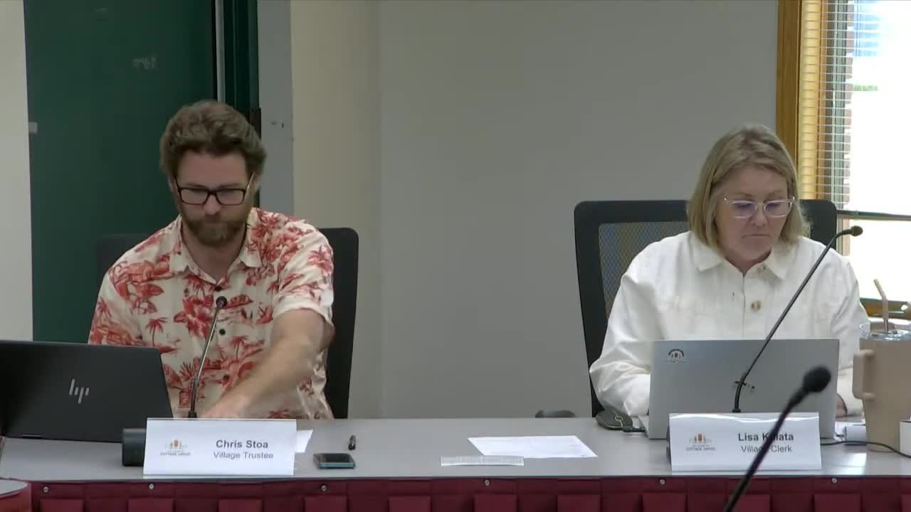 Committee approves no-parking signage along Vilas Road to improve safety and visibility