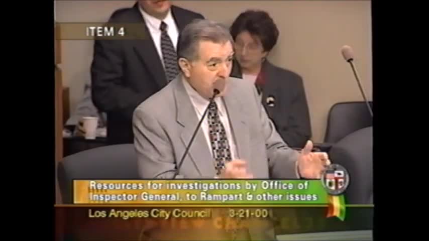 Los Angeles Council allocates resources for independent police commission investigation
