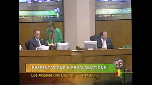 Los Angeles City Council celebrates 124th annual Saint Patrick's Day ceremony