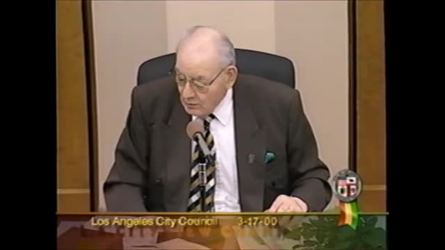 Votes at a glance: Council approves ordinances, routine items and continuances on March 17, 2000