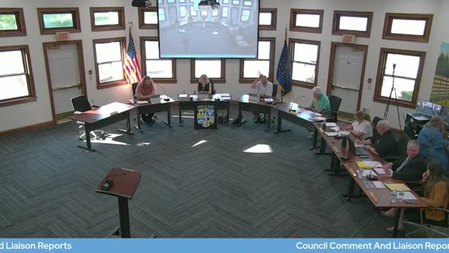 Council liaison reports Hendricks County Recycling District approved resolution to purchase property