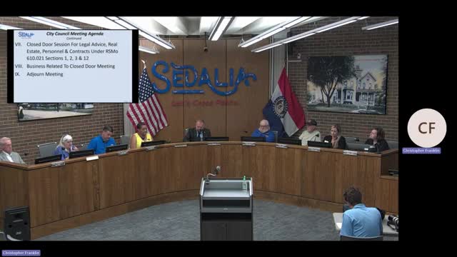 Sedalia confirms Matthew Wirt as city administrator