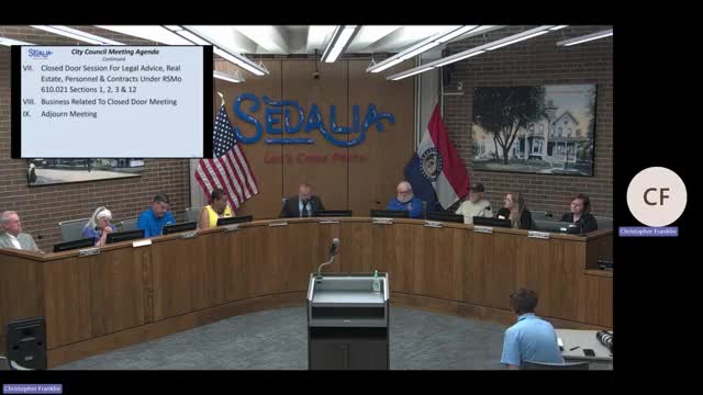 Sedalia approves sale and easements for McDonald’s site on East Broadway