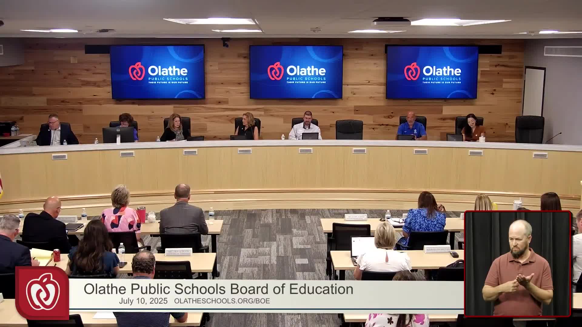 Olathe Board discusses federal funding impacts and upcoming school year preparations