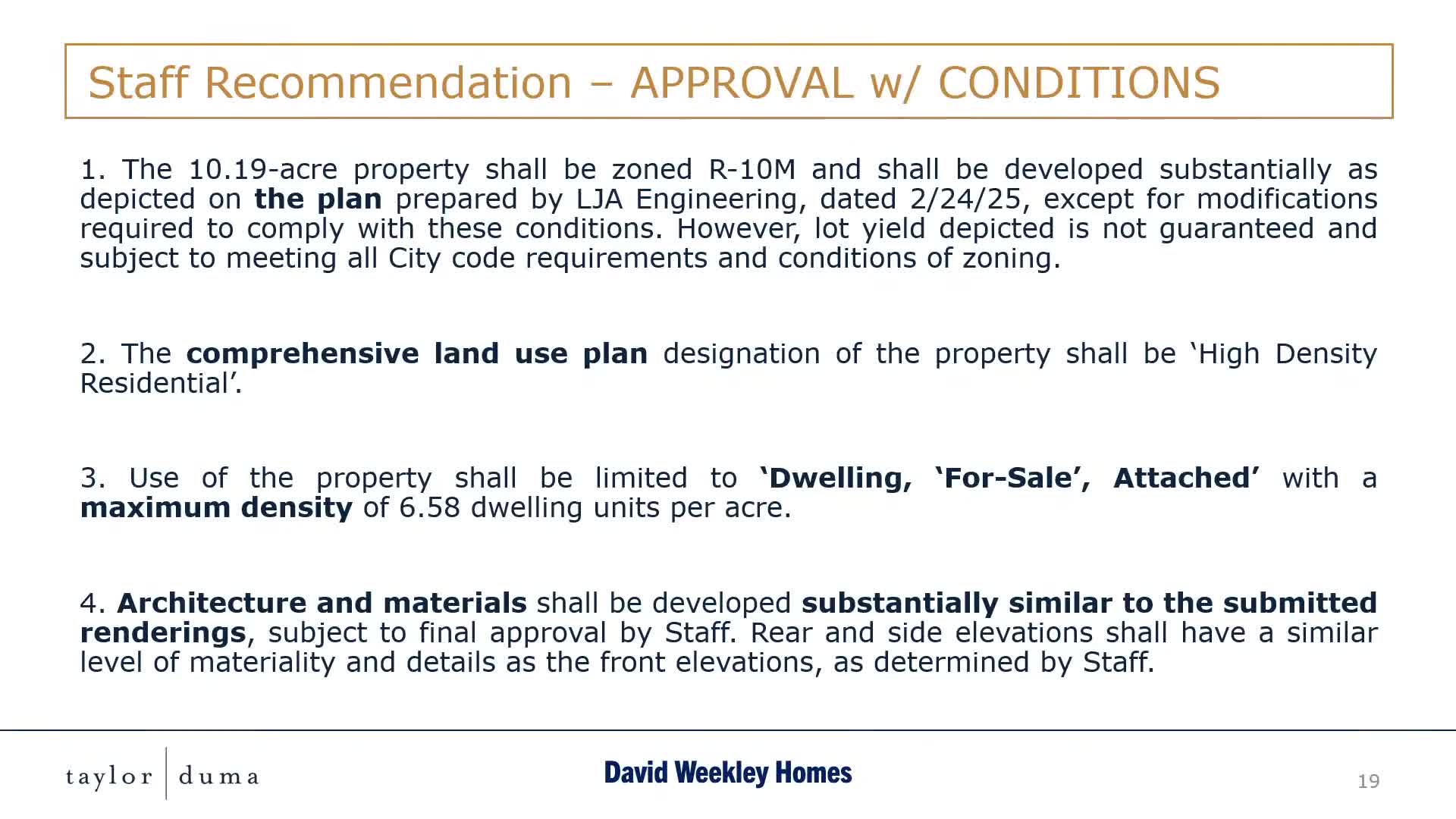 City Council considers David Weekley Homes' 10-acre townhome project with billboard concerns