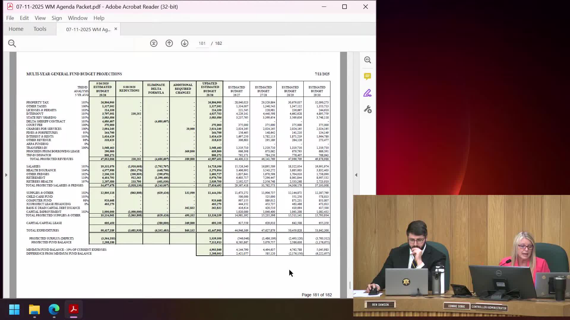 Eaton County outlines administrative fees and future funding strategies for public safety