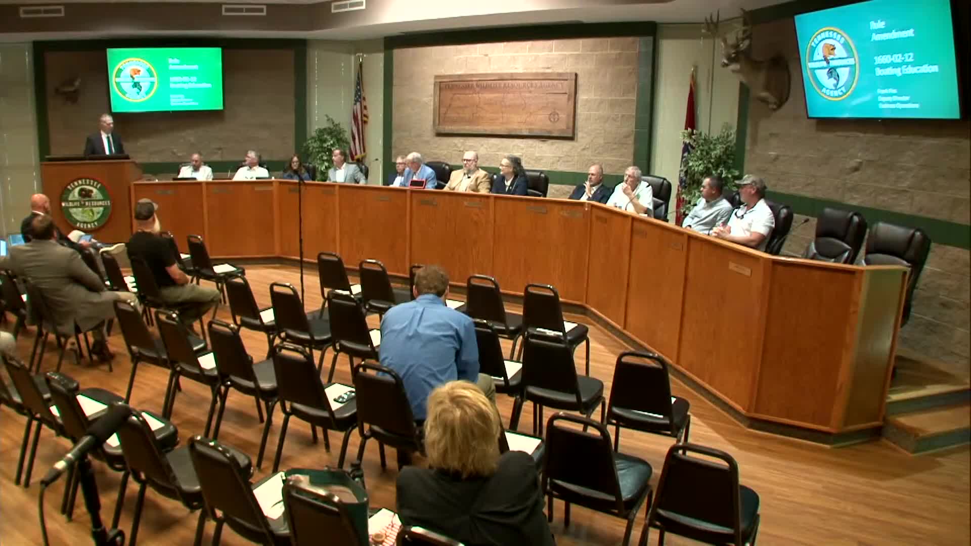 Commission adopts rule removing proctoring requirement for boating safety exams; $10 permit authorized