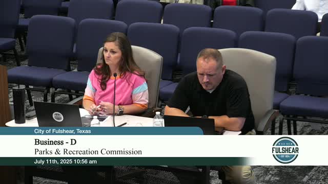 Council reviews Primrose Park improvements and funding recommendations