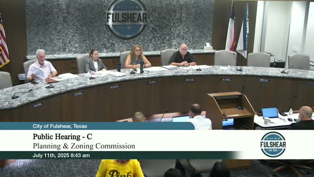 Fulshear holds public hearing on gas station development in downtown district