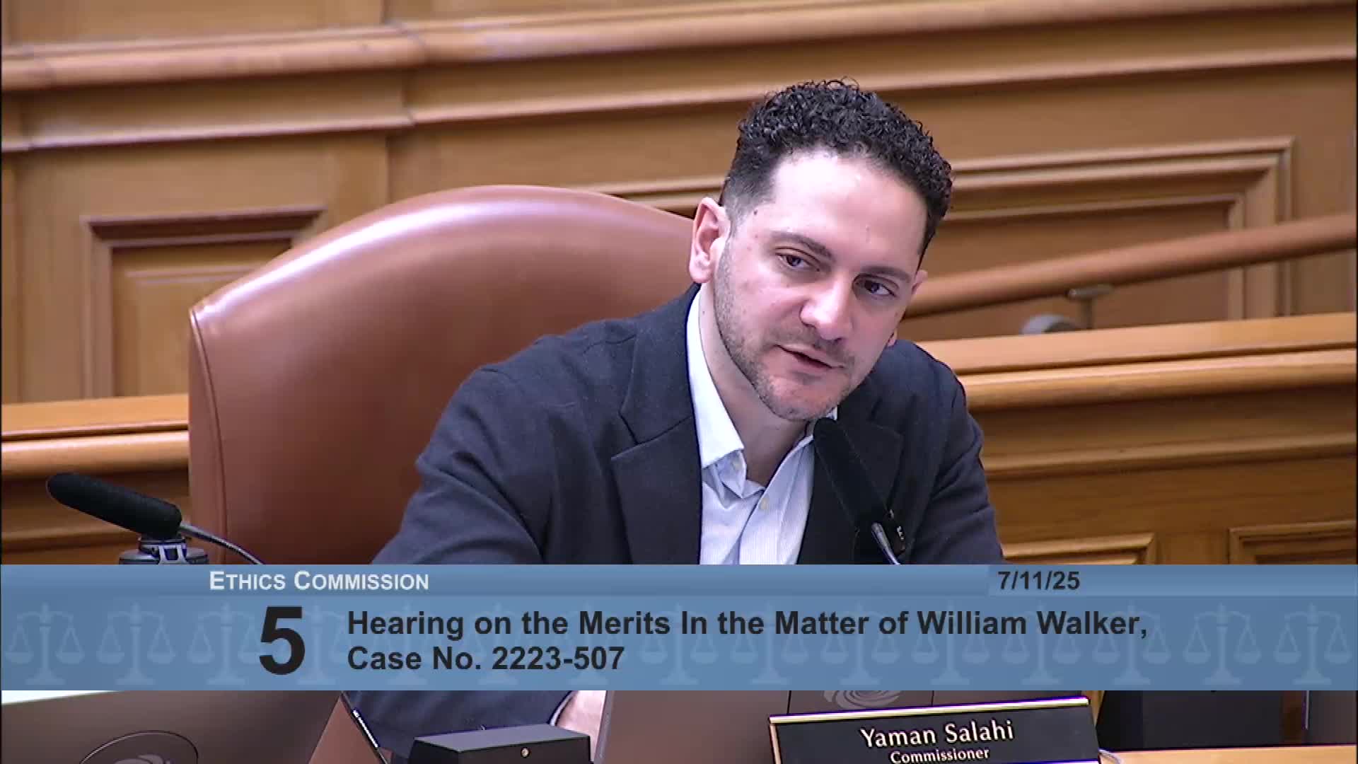 Commissioners approve $3,000 penalty against William Walker