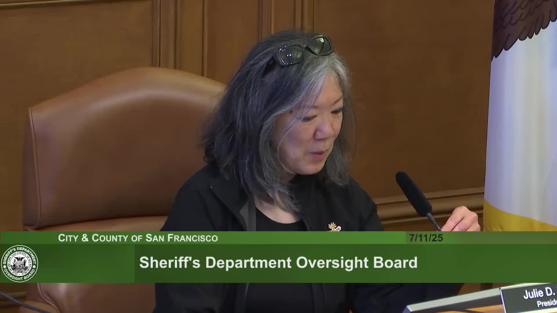 Sheriff's Department Oversight Board welcomes new appointee Sydney E. Allen
