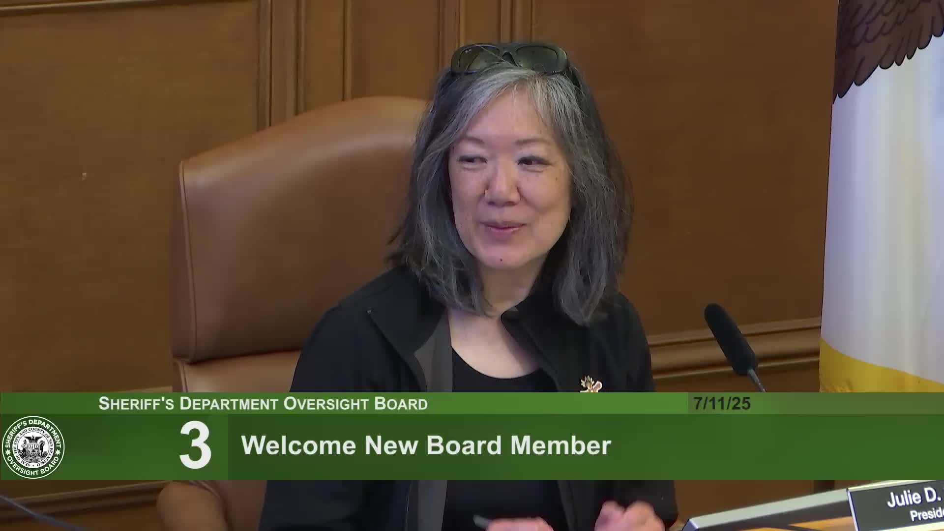 Sydney Allen appointed to San Francisco Sheriff's Department Oversight Board