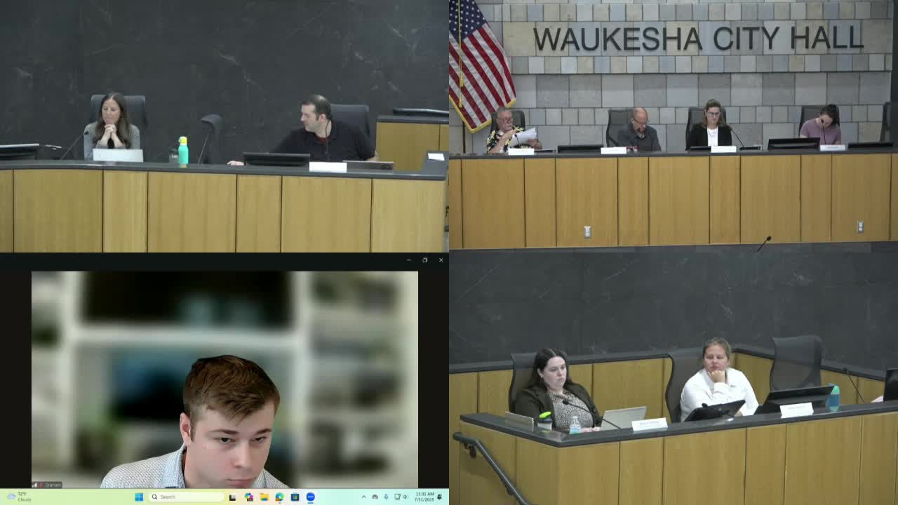 Mister Harvey questions city assessor in recent meeting