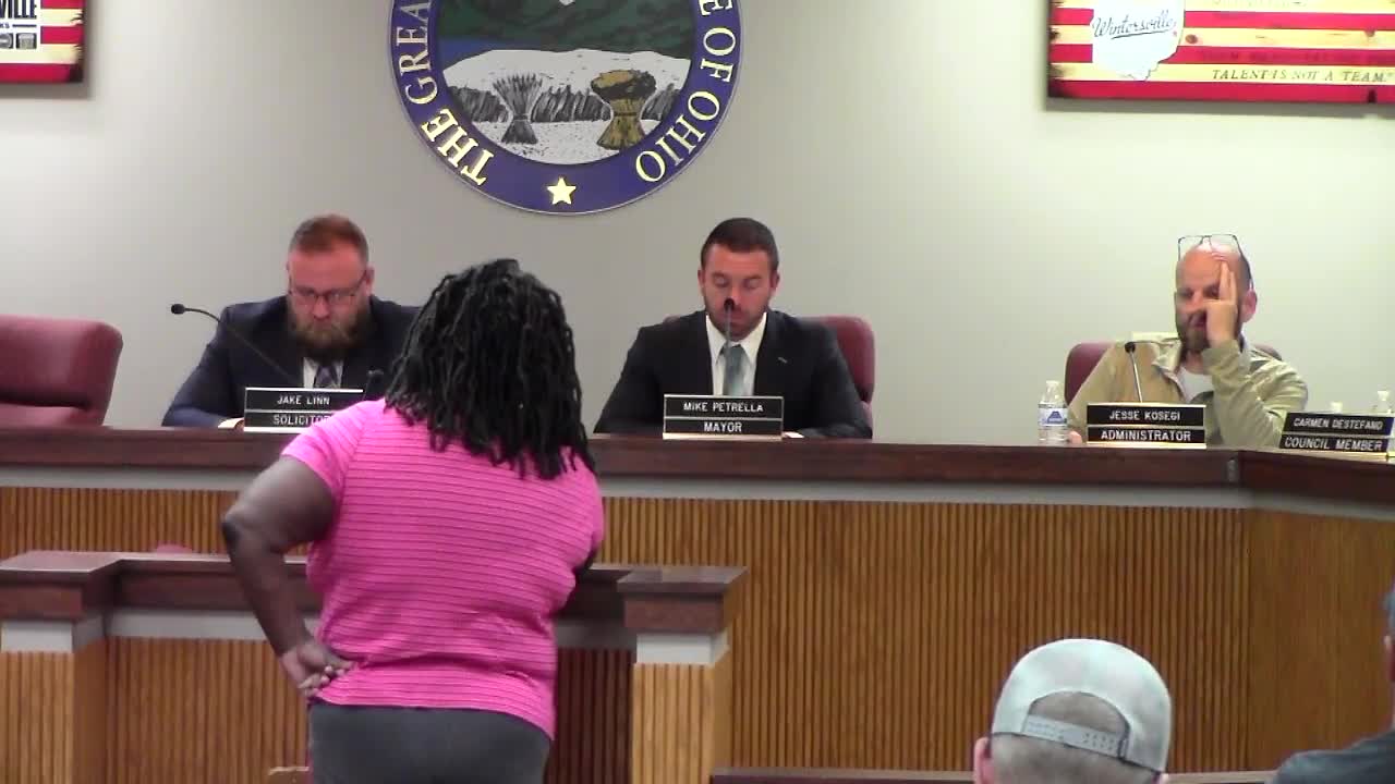 Wintersville council considers designated outdoor refreshment area and sanitation services expansion