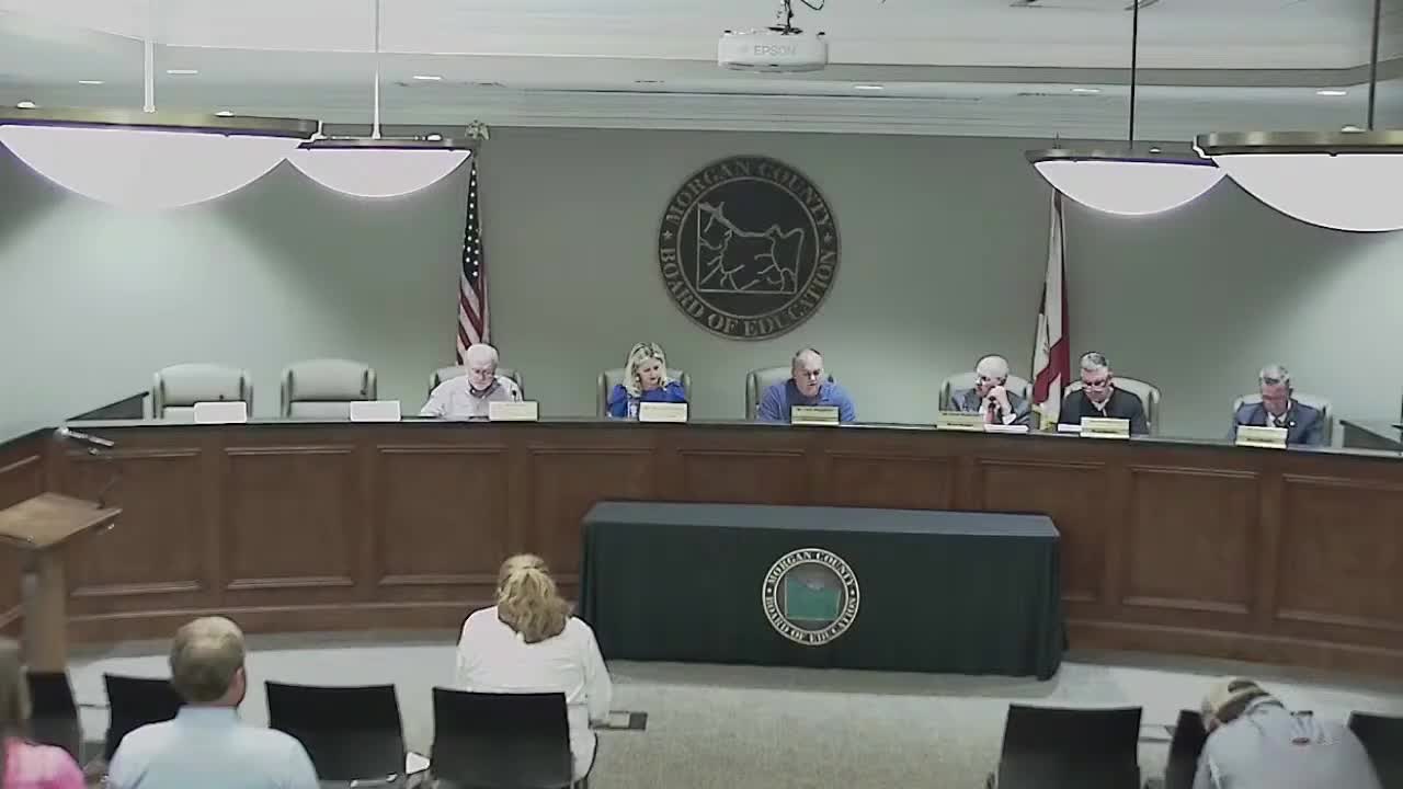 Morgan County board accepts resignation of District 1 member Billy Rhodes, members praise his service
