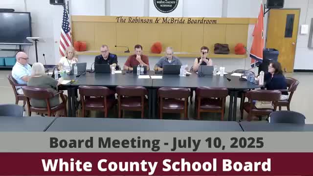 Board reviews TSBA-recommended policy updates including new cellphone and recess rules, virtual education days