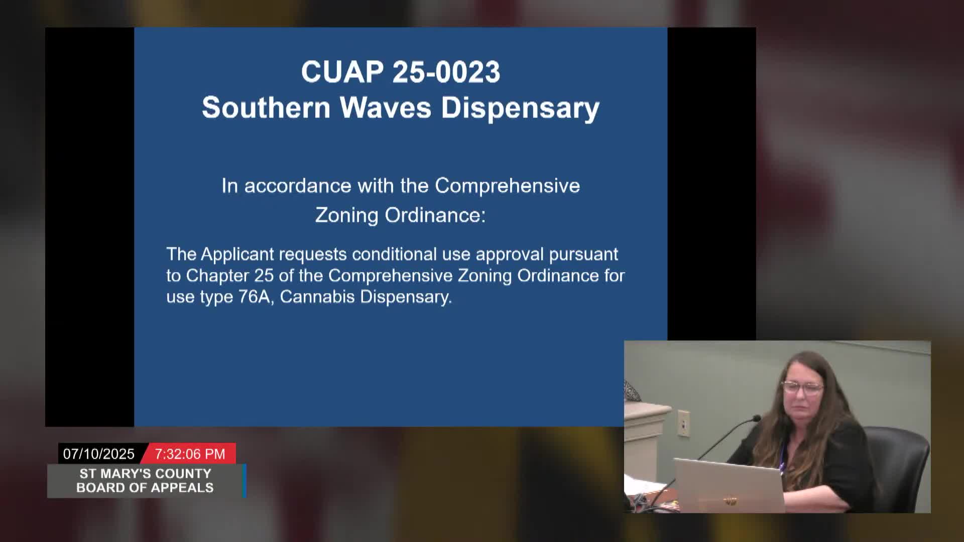 Board approves conditional use for Southern Waves cannabis dispensary in Lexington Park