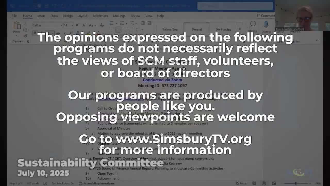 Energize Connecticut team offers free heat‑pump consultations, urges business outreach