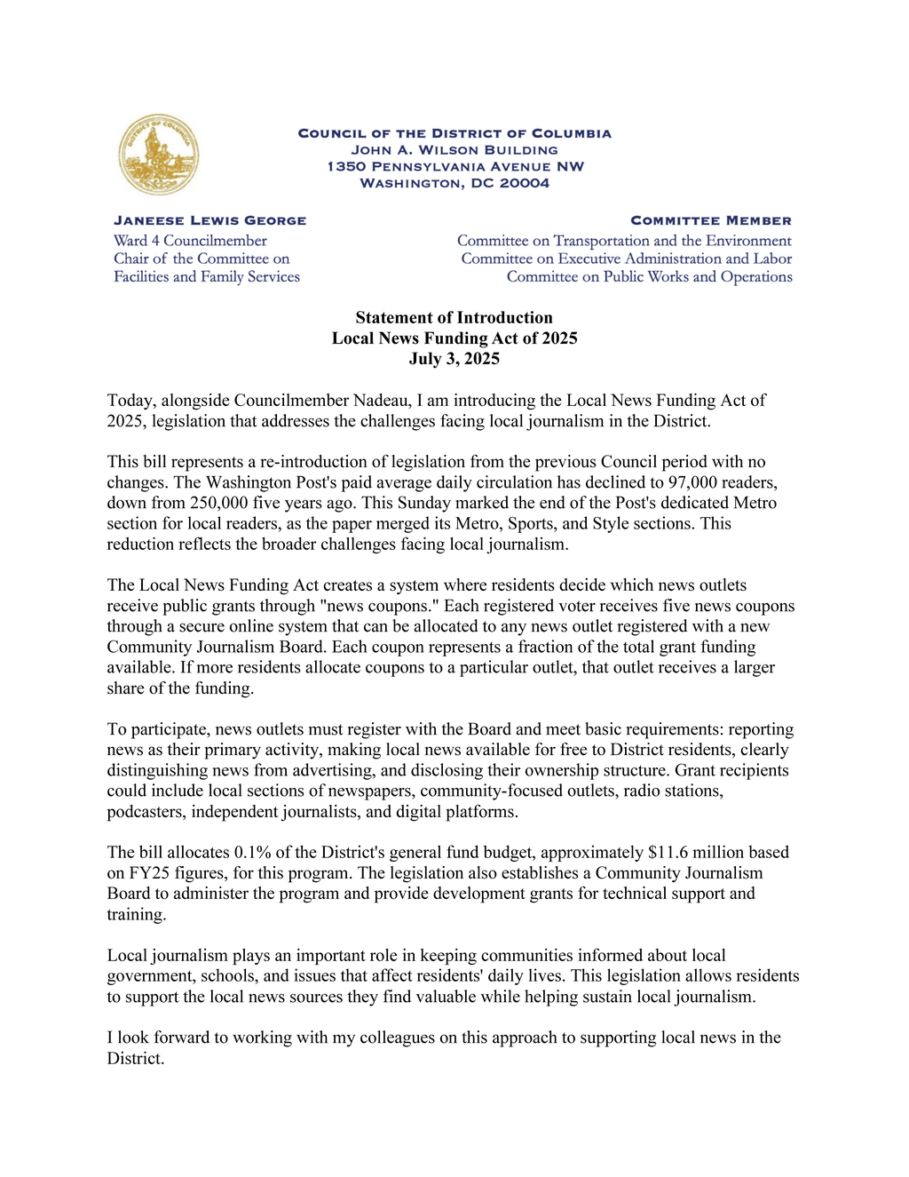 Board issues news coupons to newly registered voters in District