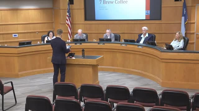 Council approves drive-thru 7 Brew coffee stand, grants hours variance and CUP