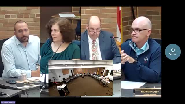 Planning Commission tables John Carroll Gateway North lot consolidation amid questions about 'holdout' house and site plan