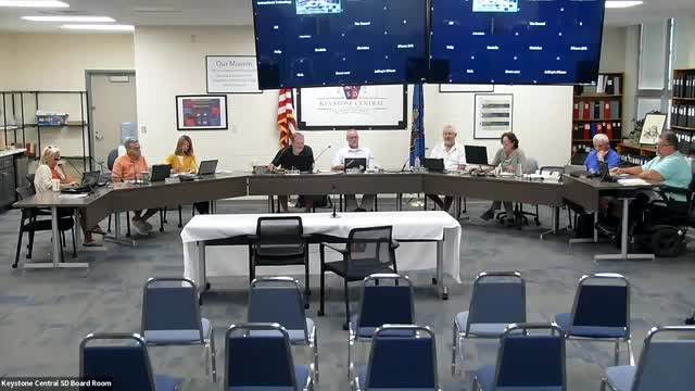 Keystone Central board debates personnel transparency, meeting minutes and a principal transfer