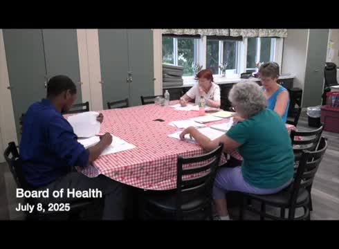 Board issues routine permits for camps and temporary food vendors, with ServSafe requirement for camp staff