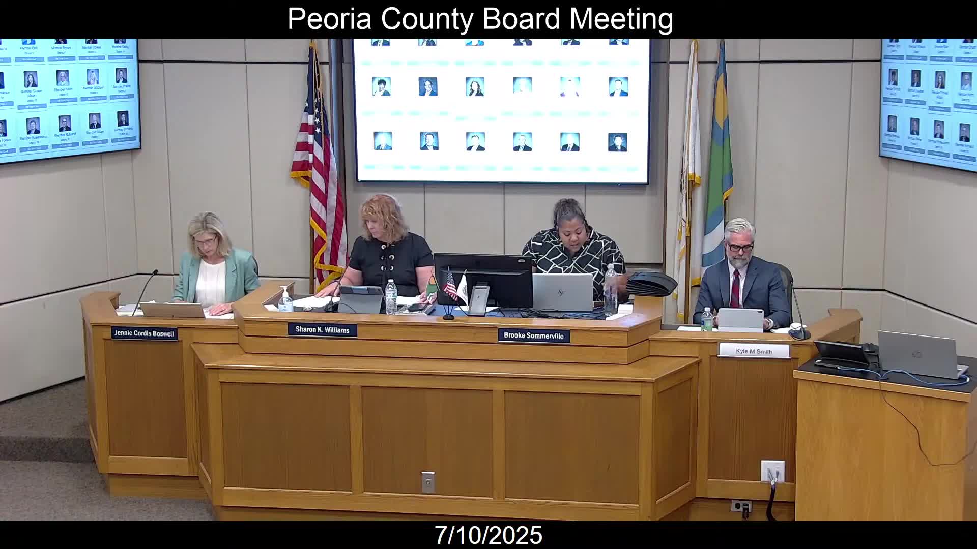 Peoria County board approves rezonings and multiple subdivision waivers to support local businesses and estate settlements