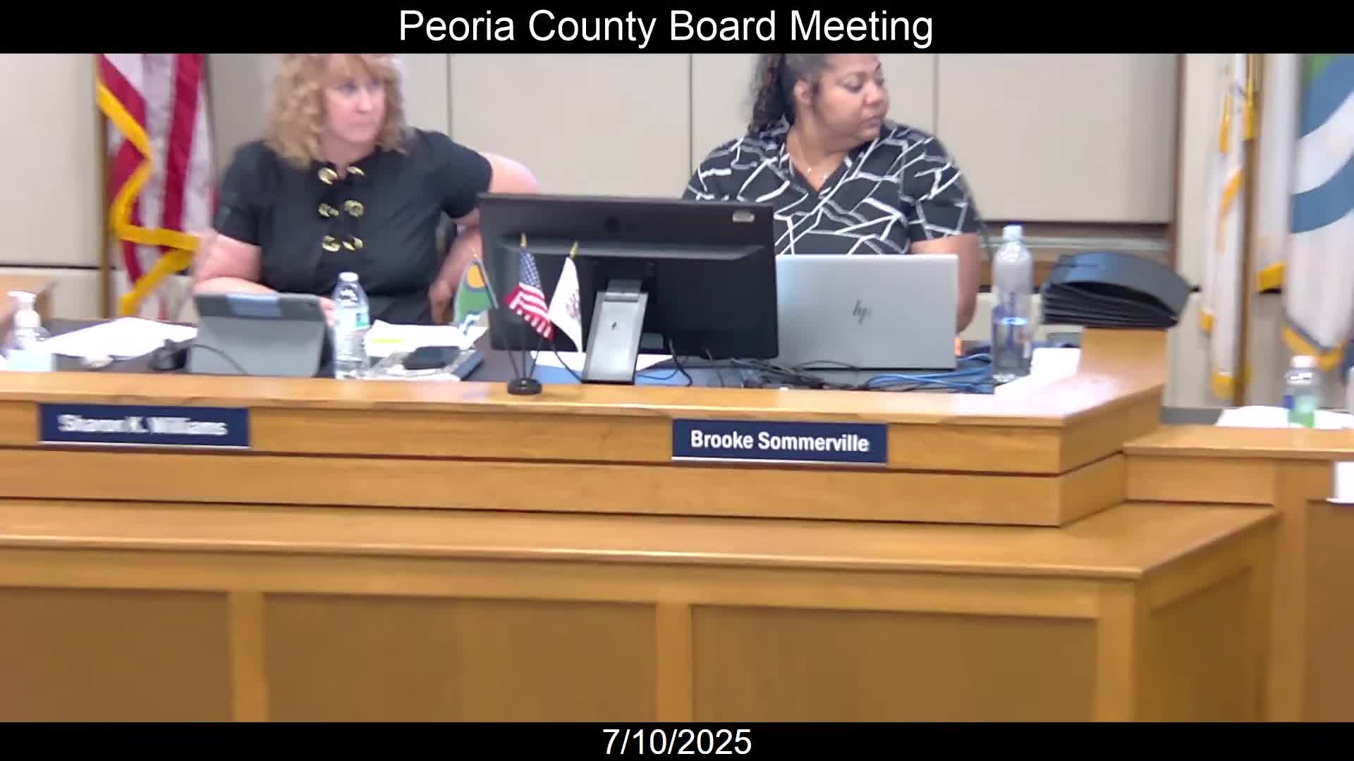 County staff report HVAC stabilization and ongoing punch-list work at Peoria County health campus