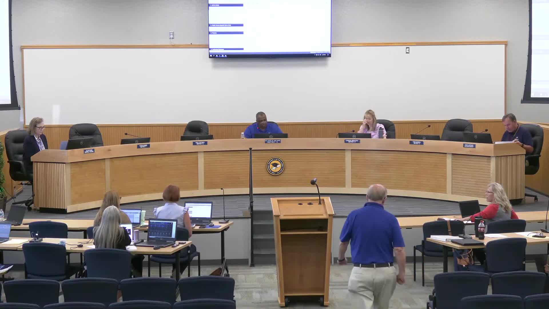 Escambia County School Board reviews mental health tiers and curriculum updates