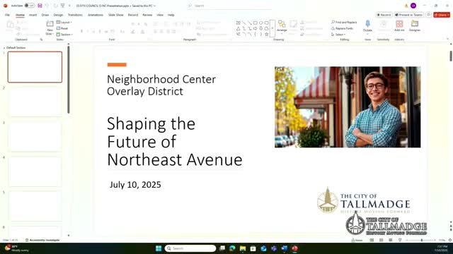 Tallmadge council schedules hearing on Northeast Avenue neighborhood center overlay