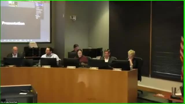Deputy Mayor Fertani leads pledge at city council meeting