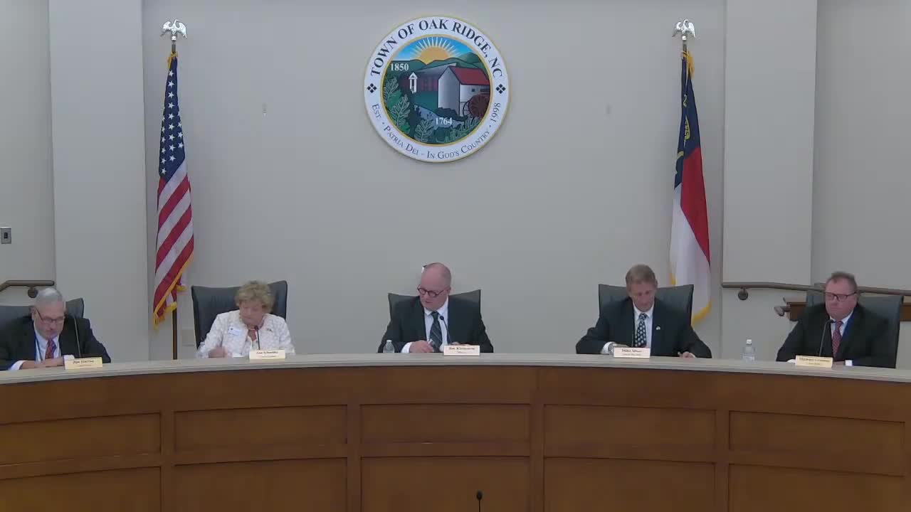 Oak Ridge Town Council approves lease renewal for Youth Association's park maintenance space