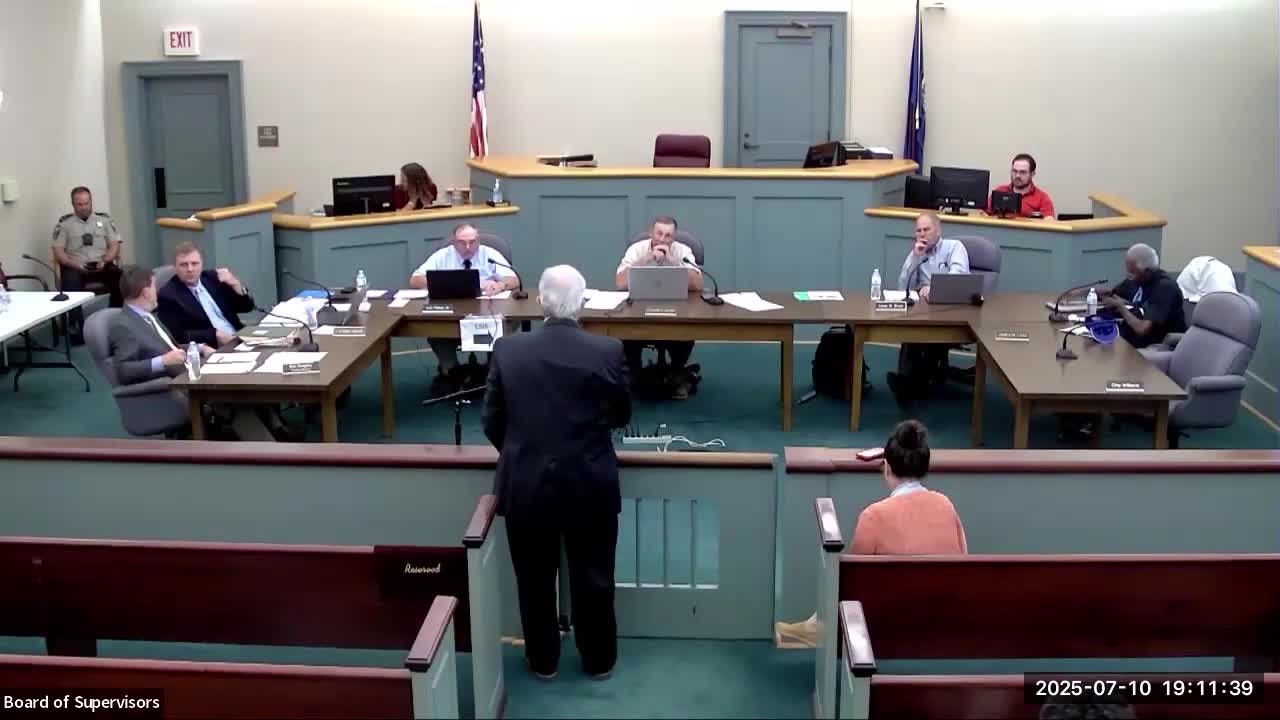 Board opens CDBG housing needs hearing; staff say county eligible for up to $1.25 million