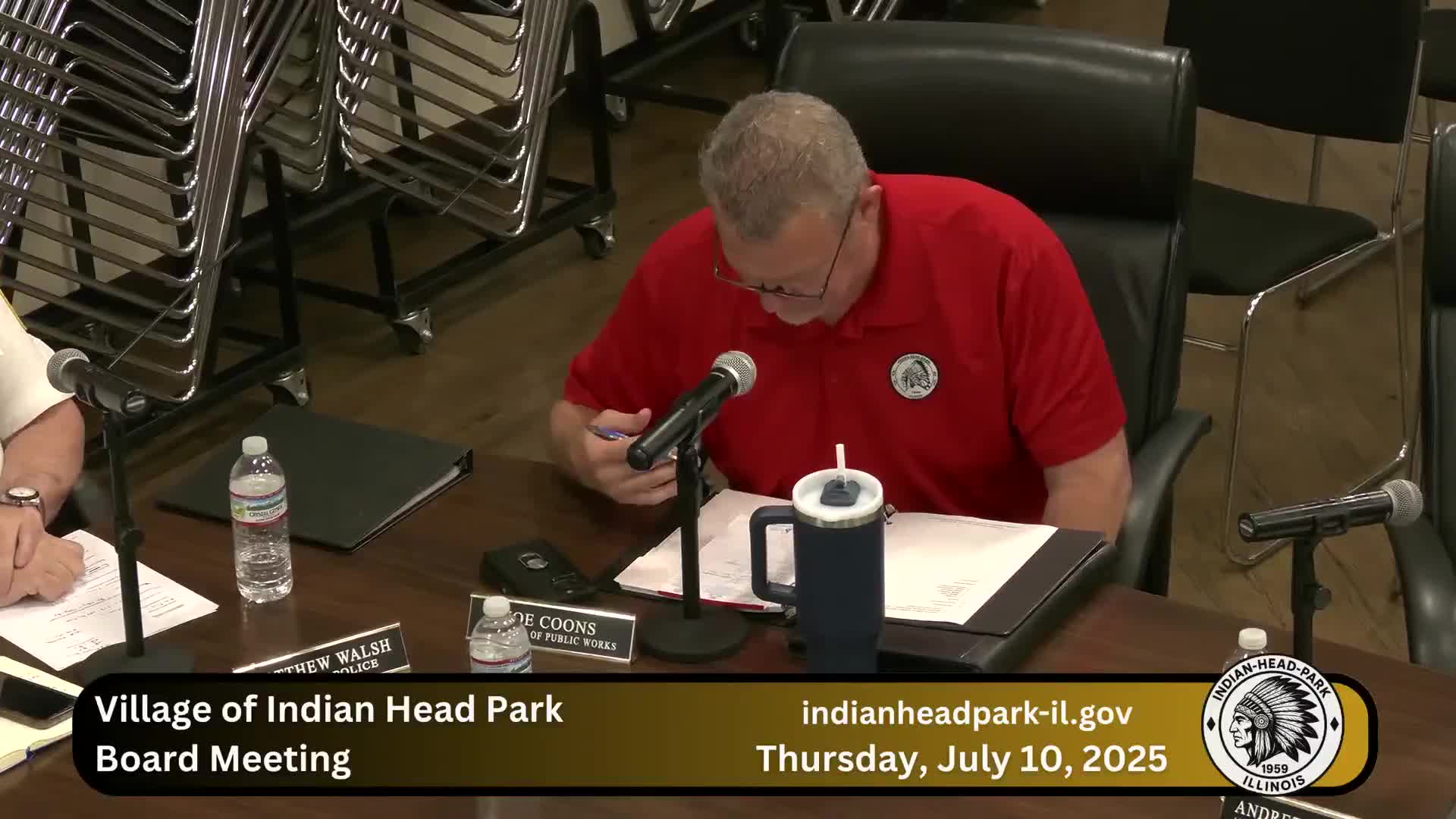 Chief reports hires, enforcement efforts and National Night Out plans