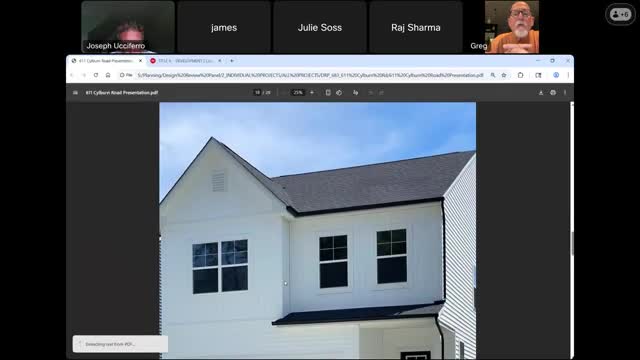 Architect presents Shelburne home's design including energy-efficient features and layout options