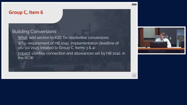 City Council proposes zoning code amendment for residential conversions of commercial buildings