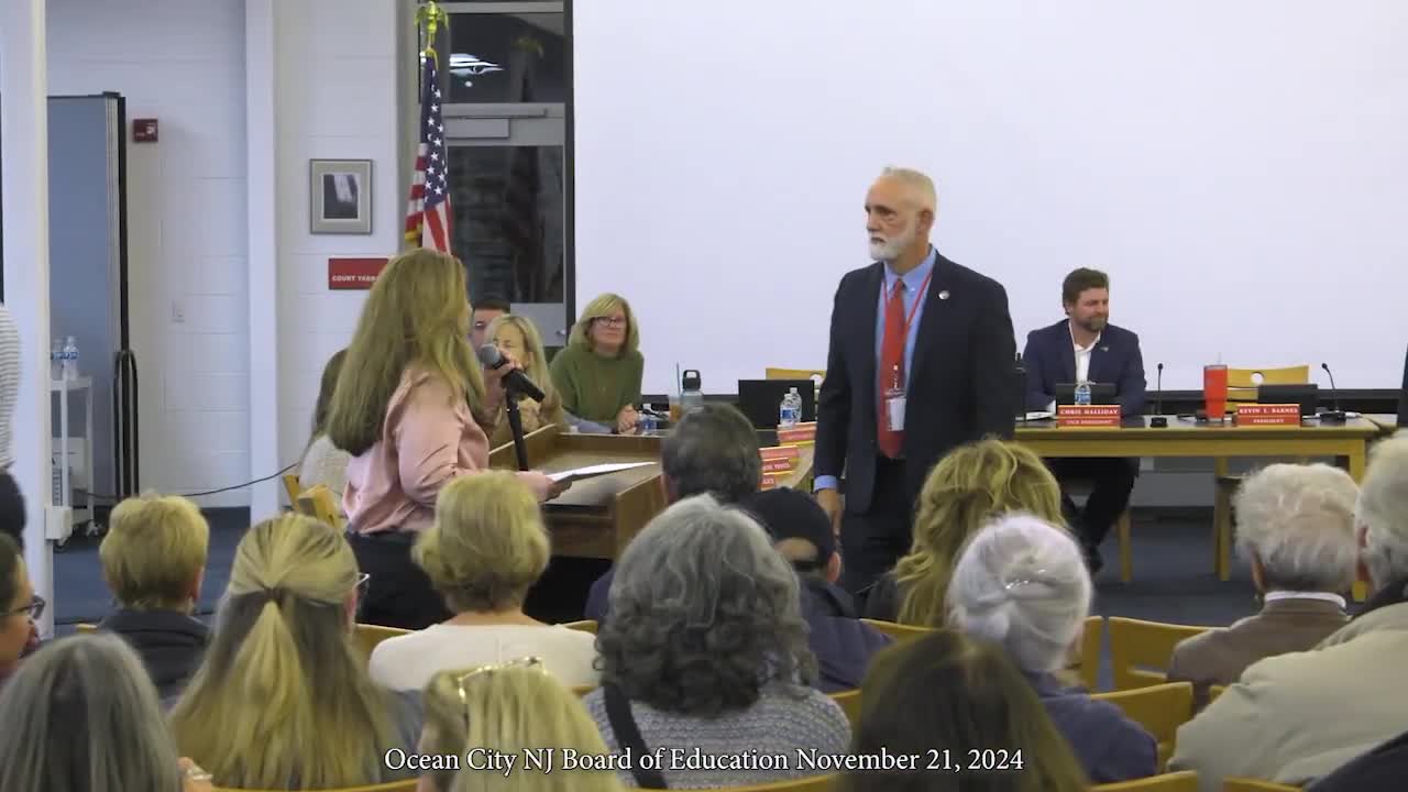 Ocean City High School honors students and showcases fall sports achievements