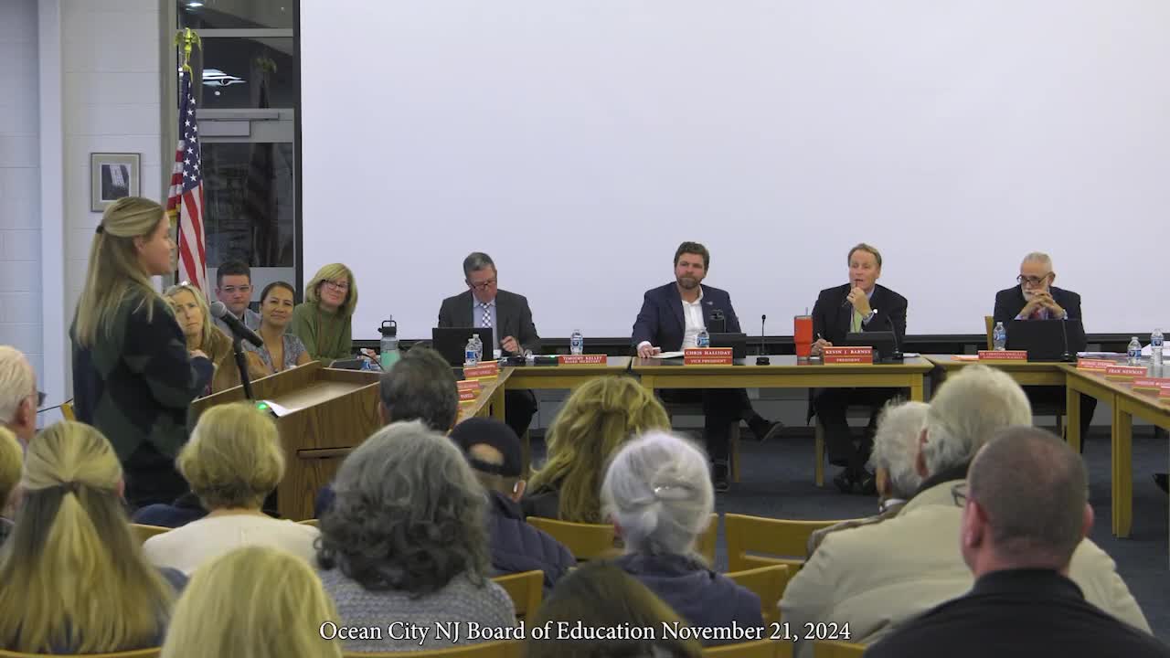Ocean City residents discuss Unified Sports program and Bible study curriculum concerns