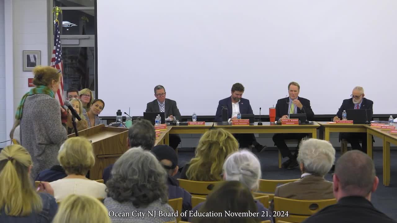 Sonia Cox advocates for unified program and philosophy classes in Ocean City schools