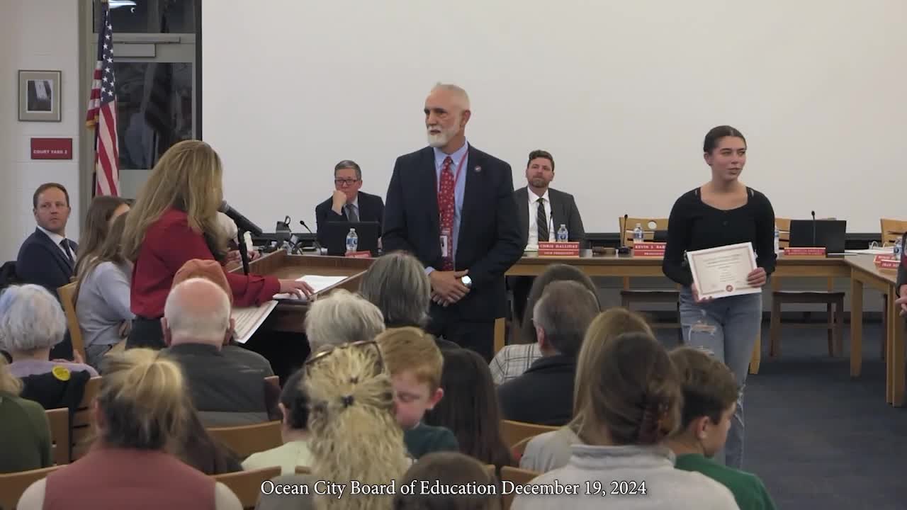OCHS honors student-athletes and teachers at monthly recognition ceremony