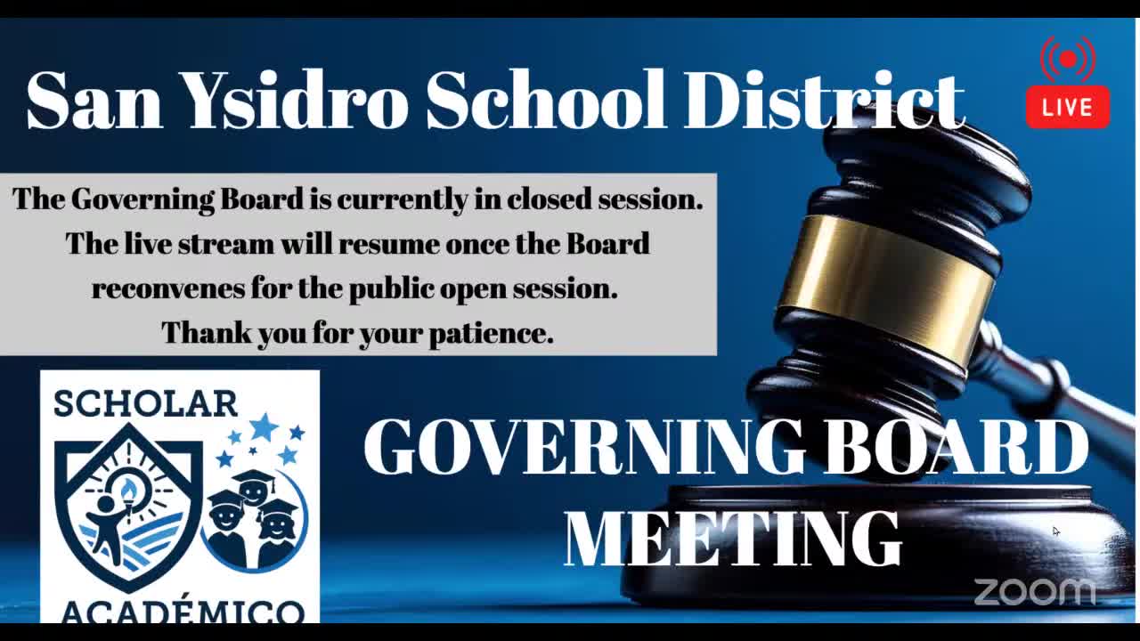 San Ysidro education collaborative and community groups present programs; superintendent warns of possible federal funding freeze impacts