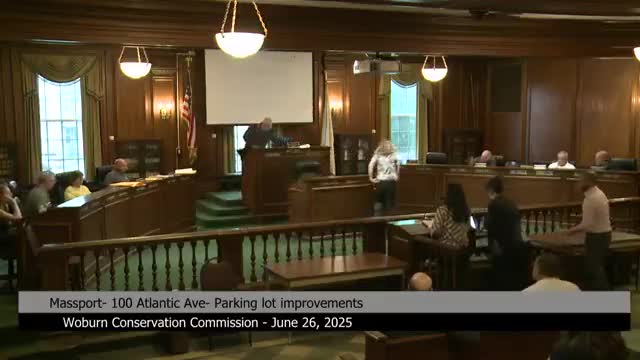 Massport ARTC parking-lot rehab raises stormwater concerns; commission asks for retrofit study and continues hearing